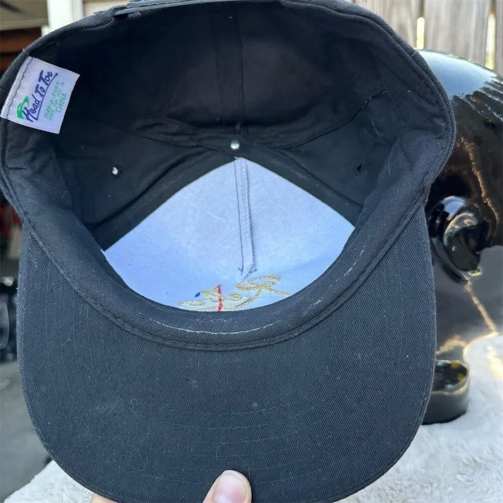 Vintage 1990s Reba McEntire Black Snapback Hat Adjustable Unisex - Picture 6 of 7